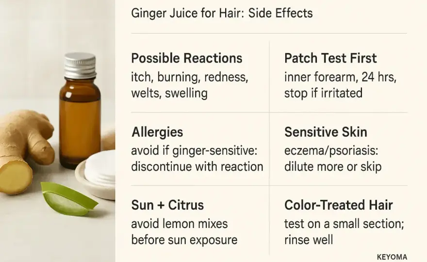 Jengibre para el pelo - ¿ayuda a crecer o puede irritar?
