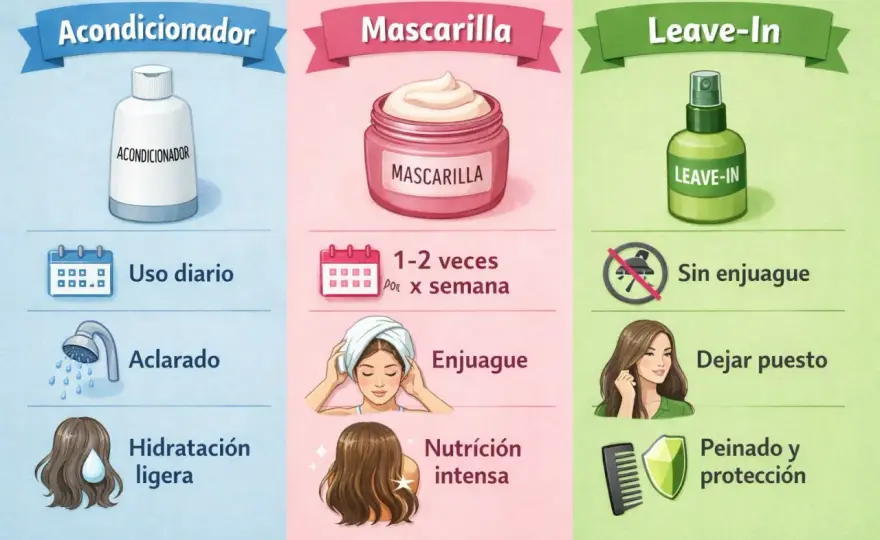 ¿Se enjuaga el acondicionador? Aprende cuándo retirarlo